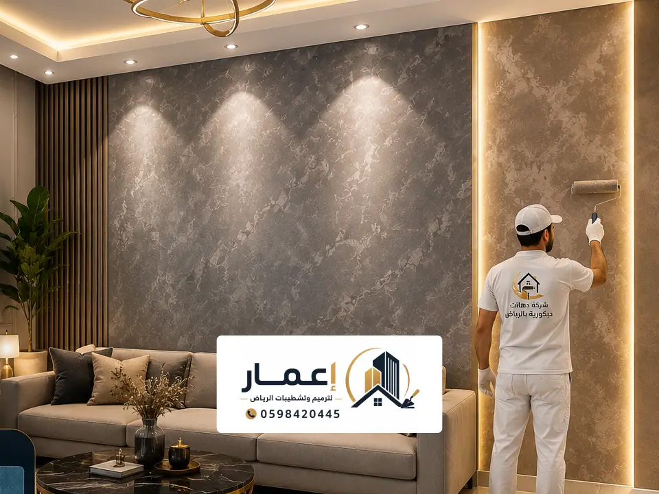 أفضل دهان ديكور للجدران بالرياض