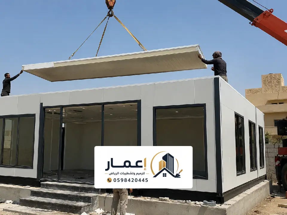 تصميم مجلس ساندوتش بانل شمال الرياض