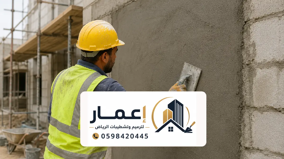مقاول لياسة في الرياض ينفذ أعمال اللياسة الداخلية والخارجية بجودة عالية وتشطيب احترافي