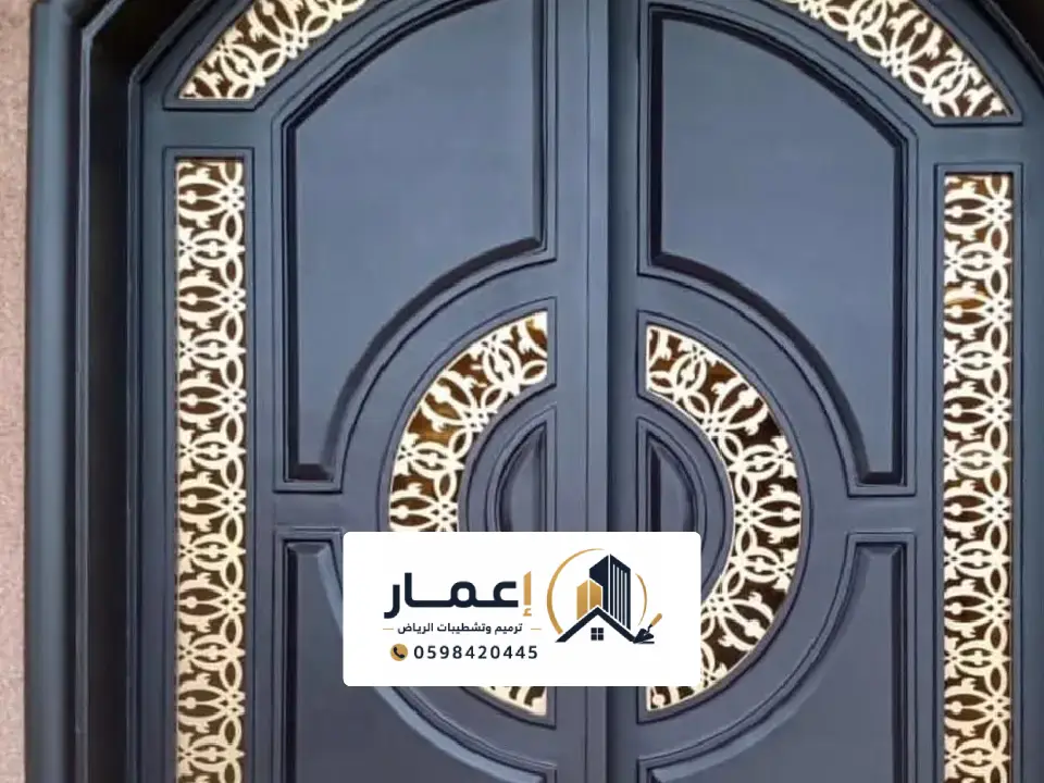 تصاميم ابواب خارجية بالرياض
