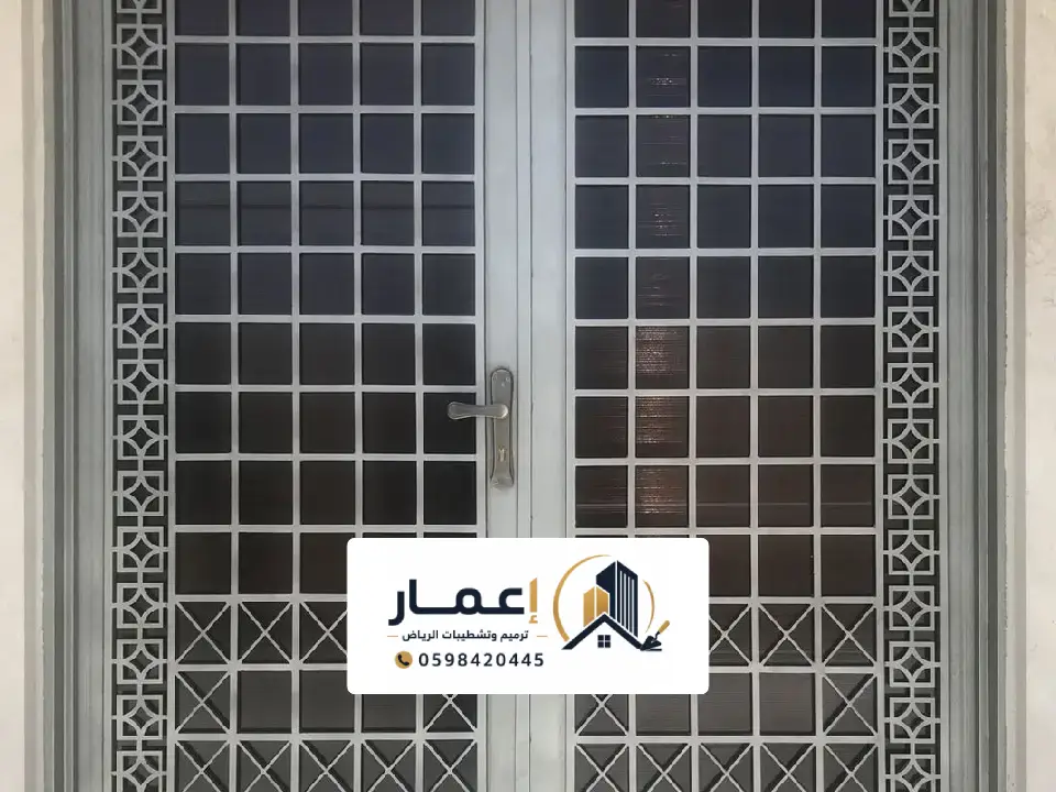 أبواب حديد خارجية بسيطة بالرياض