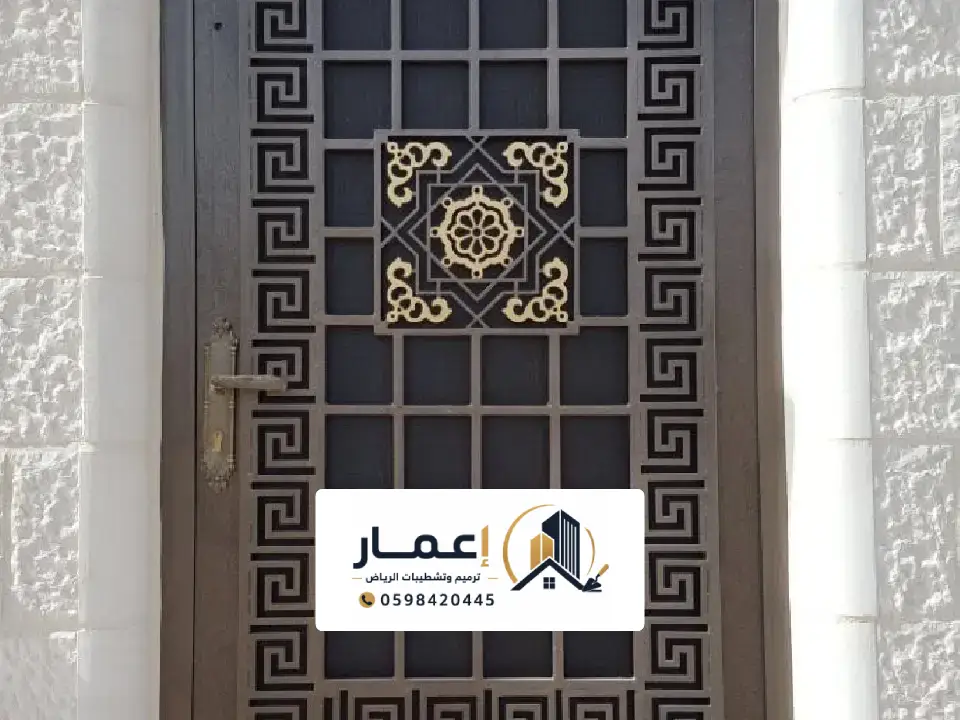 أبواب حديد خارجية بالرياض