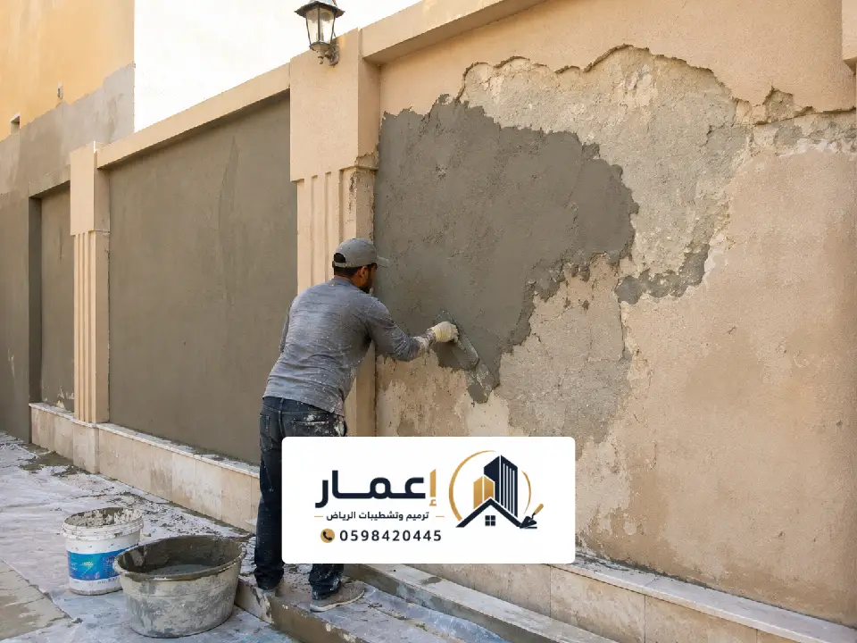 شركة علاج تشققات الجدران بالرياض